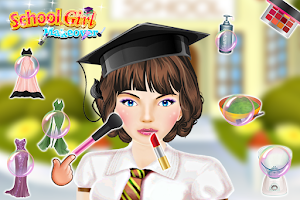 School Girls Fashion Makeups Screenshot 1