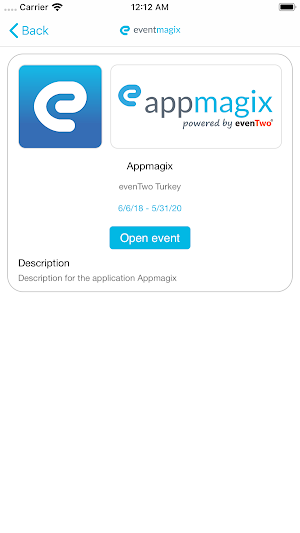eventmagix Screenshot 1