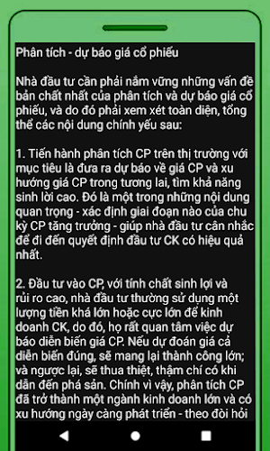 Chứng Khoán Cơ Bản Screenshot 3