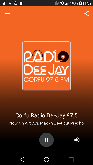 Corfu Radio DeeJay 97.5 Screenshot 1