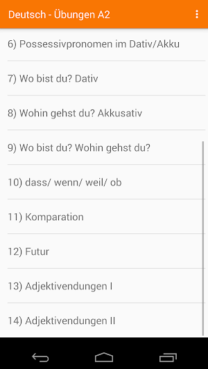 Learn German - A2 Prüfung Screenshot 1