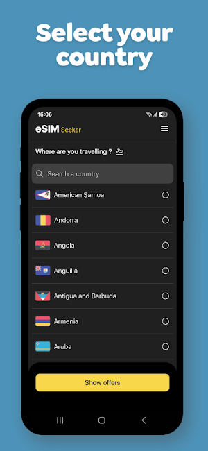 eSIM Seeker - eSIM Comparison Screenshot 3