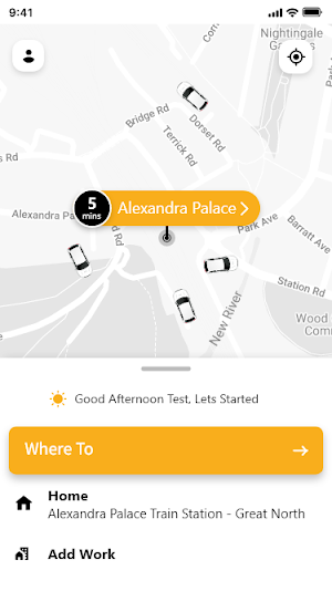 Alexandra Palace Minicabs Screenshot 1