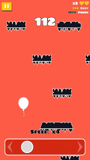 Balloon Dash : Geometry fly Screenshot 3