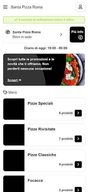 Santa Pizza Roma Screenshot 1