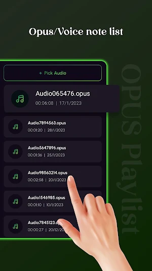 Opus Player & Convert to MP3 Screenshot 1