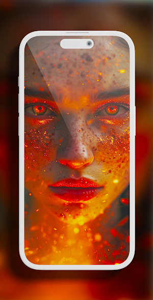 Shining Eyes Wallpaper Screenshot 1