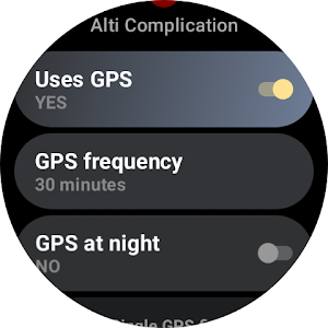 Alti Complication / Wear OS Screenshot 3