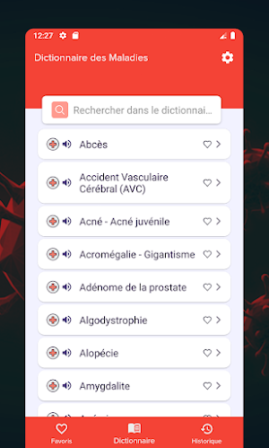 Dictionnaire des Maladies Screenshot 1