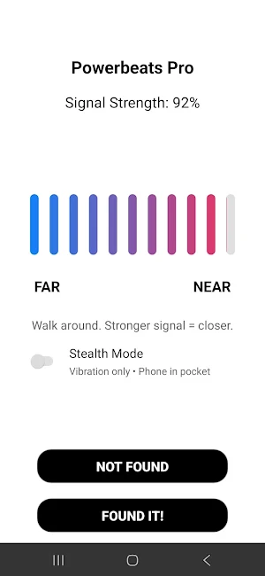 Find My Smart Glasses Screenshot 2