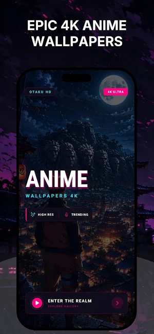 Anime Wallpaper HD 4K Screenshot 0