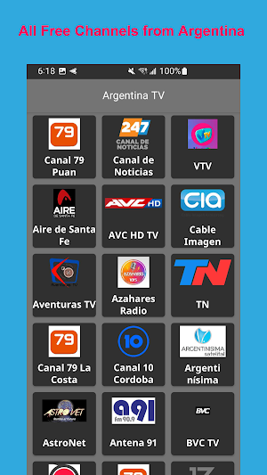 TV Argentina en Vivo HD Screenshot 0