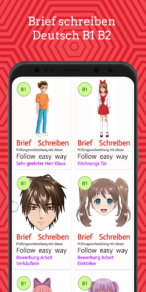 Brief schreiben Deutsch B1B2 Screenshot 2