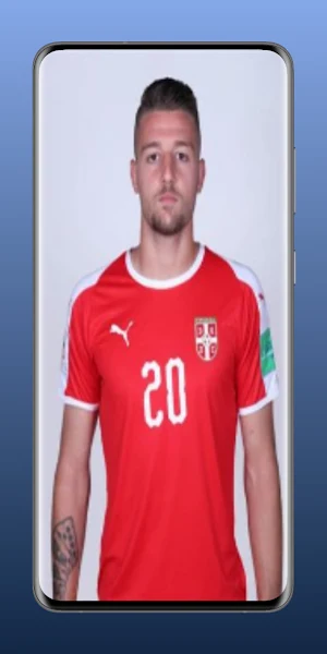 Sergej Milinkovic 4K Wallpaper Screenshot 3