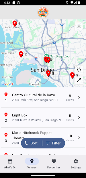 San Diego International Fringe Screenshot 2