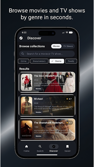Cinevo: Movies & TV Shows Screenshot 1