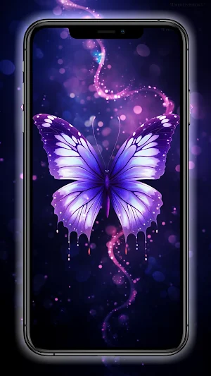 Aesthetic Purple Wallpaper Screenshot 1