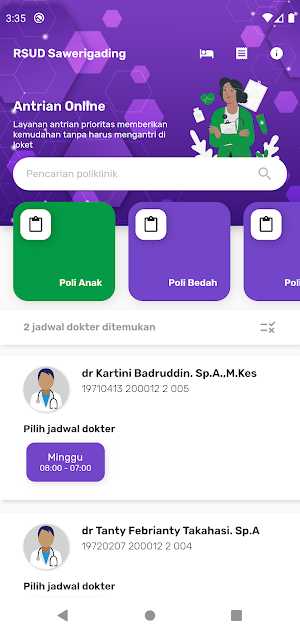 Antrian Online RSUD Sawerigading Screenshot 1