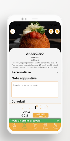 Giallo Datterino Screenshot 2