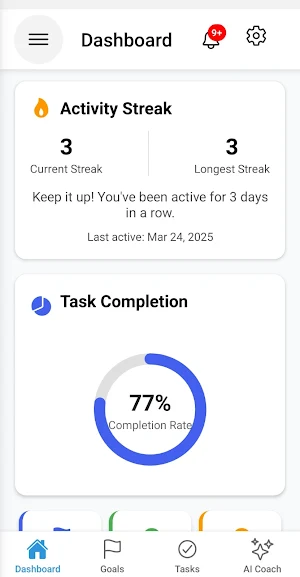Discover: Goal & Habit Tracker Screenshot 0