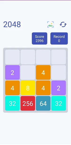 2048 game Screenshot 3