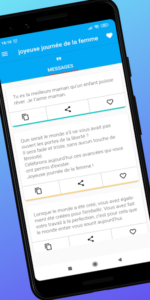 Joyeuse journée de la femme magnifique SMS 2021 Screenshot 2