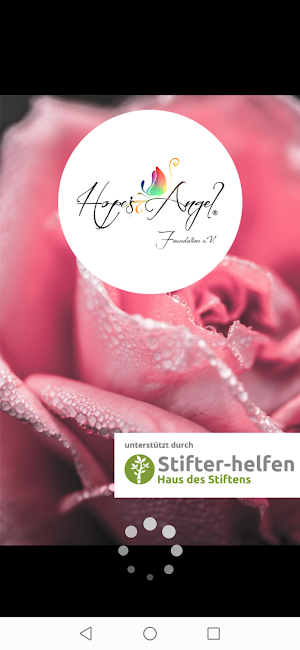 Hope`s Angel Foundation App Screenshot 0