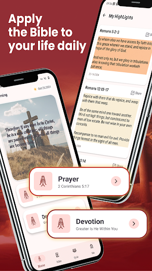 Holy Bible - KJV+Verse Screenshot 0