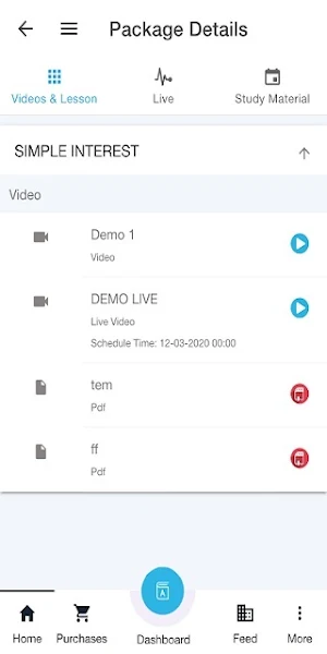 NV Academy Learning App Screenshot 0