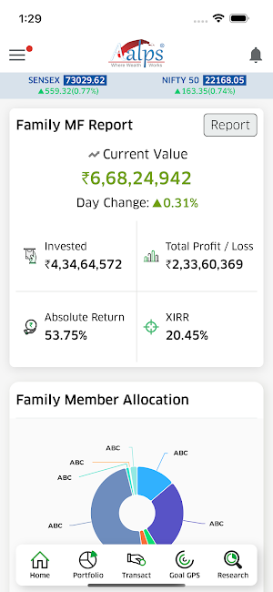Aalps Wealth Screenshot 0