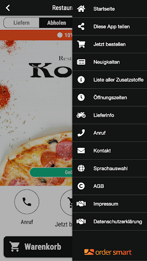 Restaurant Korfu Screenshot 2