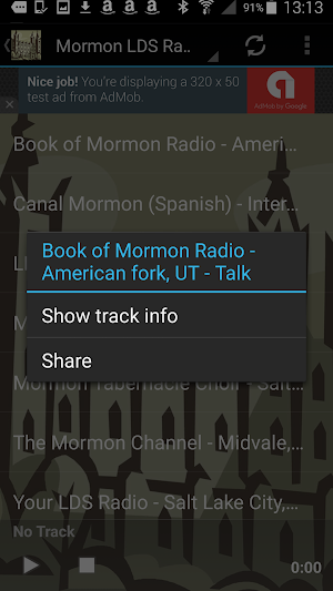 Mormon LDS Radio Stations Screenshot 2