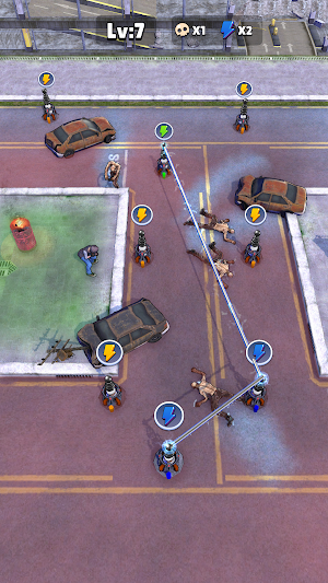 Zombie Attack Puzzle Screenshot 1