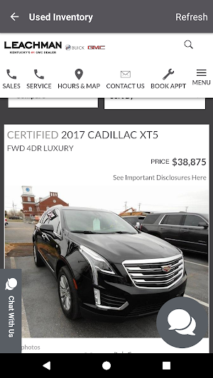 Leachman Buick, GMC, Cadillac Screenshot 2