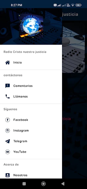 Radio Cristo Nuestra Justicia Screenshot 2