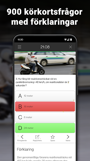iKörkort Moped Screenshot 2
