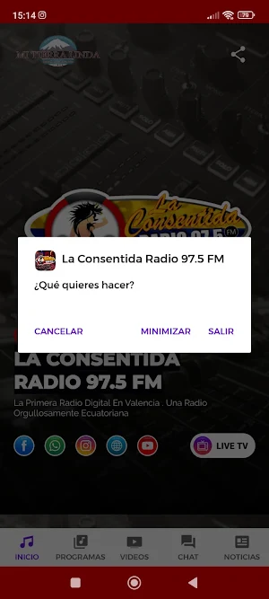 La Consentida Radio 97.5 FM Screenshot 3