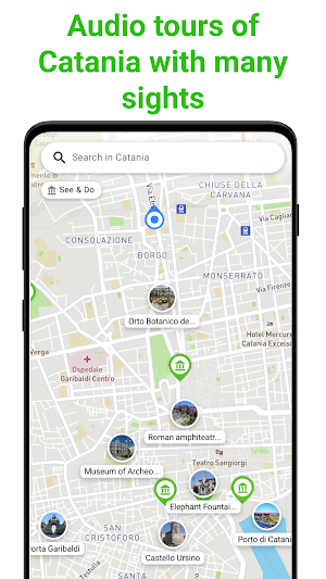 Catania Tour Guide:SmartGuide Screenshot 0