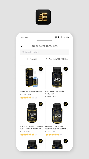 Elevate Supplements Screenshot 0