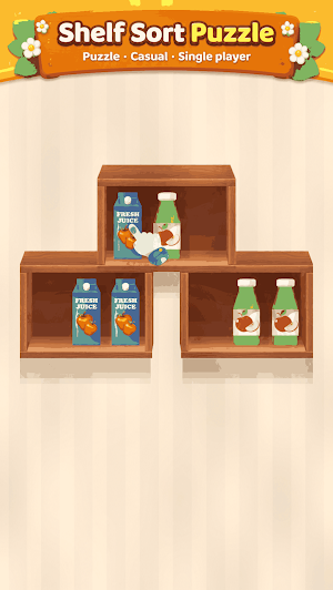 Shelf Sort Puzzle Screenshot 1