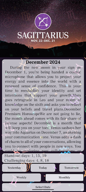 Horoscope & Tarot Reading Screenshot 3