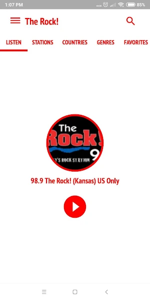 98.9 The Rock Screenshot 0