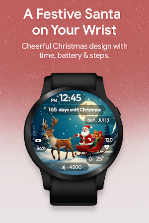 Xmas Magic WatchFace Screenshot 2