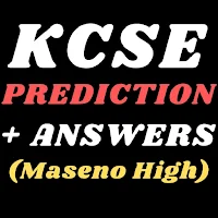 Kcse prediction: Maseno High.