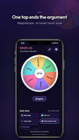 Wheelza: Spin Wheel Picker Screenshot 0