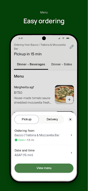 Bacco | Trattoria & Mozzarella Screenshot 2