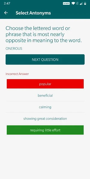 GRE Mania: Start prepping your Screenshot 3