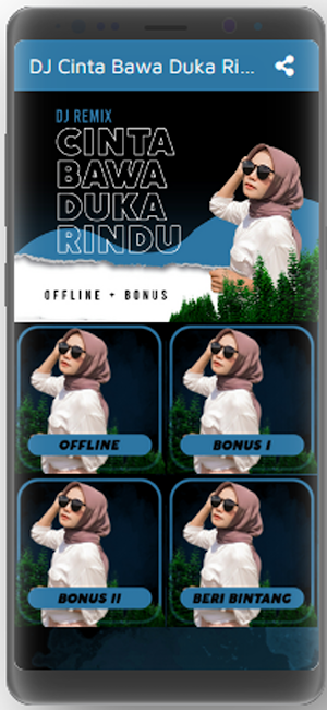 DJ Cinta Bawa Duka Rindu Remix Offline Bonus Screenshot 1