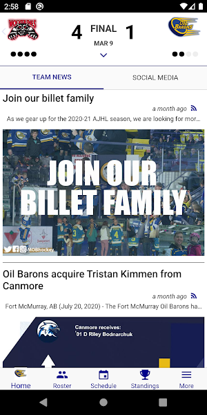 Fort McMurray Oil Barons Screenshot 1