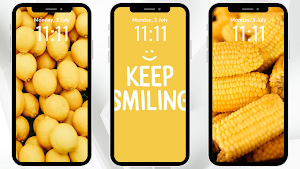 Yellow Things Wallpaper Screenshot 0